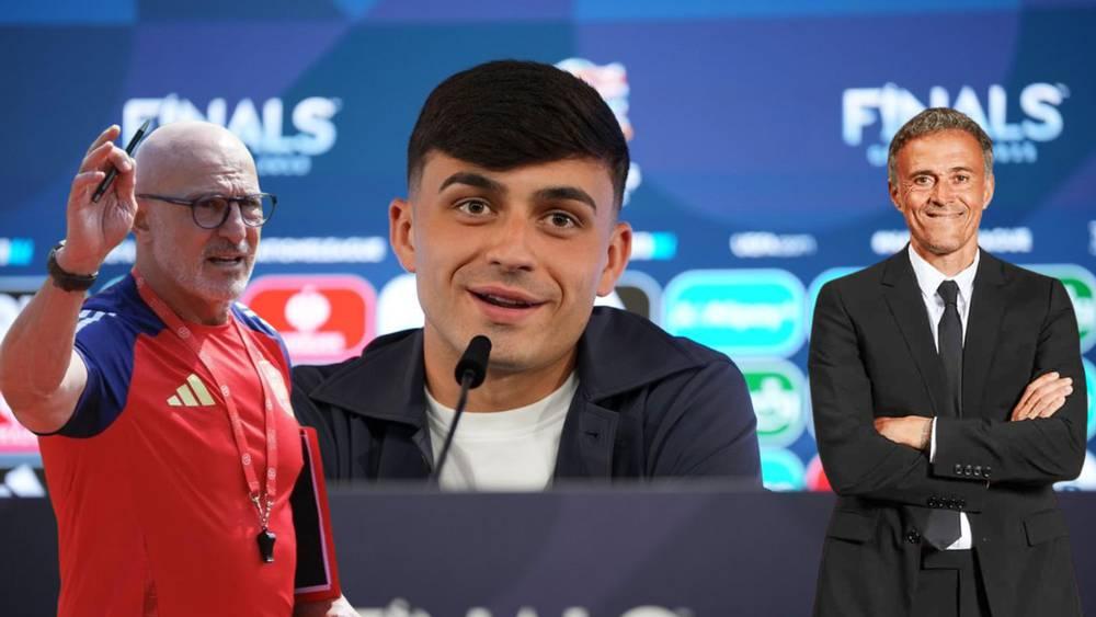 "الأمر مثل أن تطلب مني الاختيار بين أبي وأمي".. بيدري يرفض المقارنة بين إنريكي ودي لا فوينتي