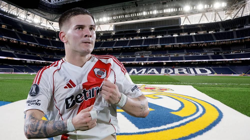 ريال مدريد يحسم صفقة ماستانتونو (17 سنة) نجم ريفر بليت مقابل 46 مليون يورو