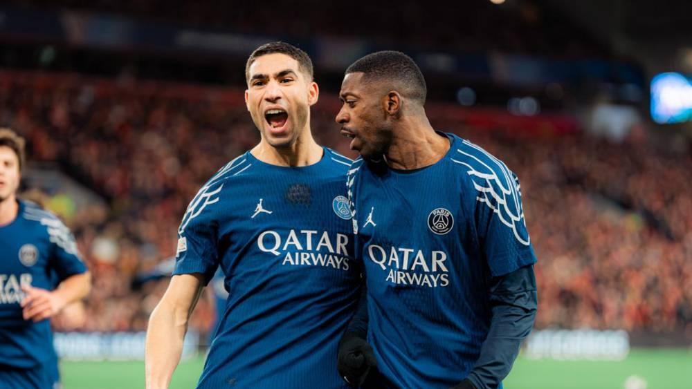 ديمبيلي: "حكيمي مدافع ورغم ذلك يسجل.. قوة باريس سان جيرمان هي أن الكل يدافع ويهاجم"