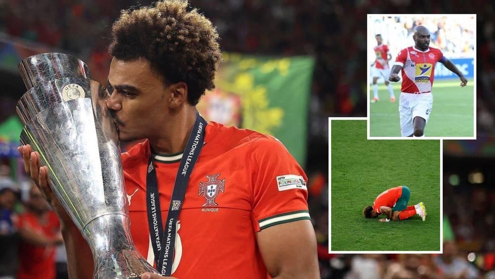 ظهر ساجدا بعد التتويج.. فيغا نجل "نيلسون" لاعب الكوكب المراكشي سابقا يواصل التألق مع البرتغال عقب فوزه بدوري الأمم الأوروبية