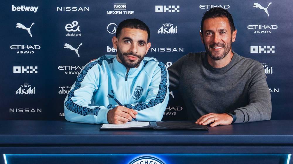 مجموعة الوداد/ مانشستر سيتي يعلن التعاقد مع الجزائري آيت النوري