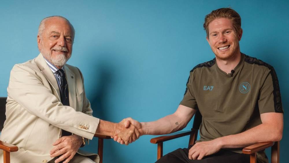 رسميا/ نابولي يعلن تعاقده مع كيفين دي بروين