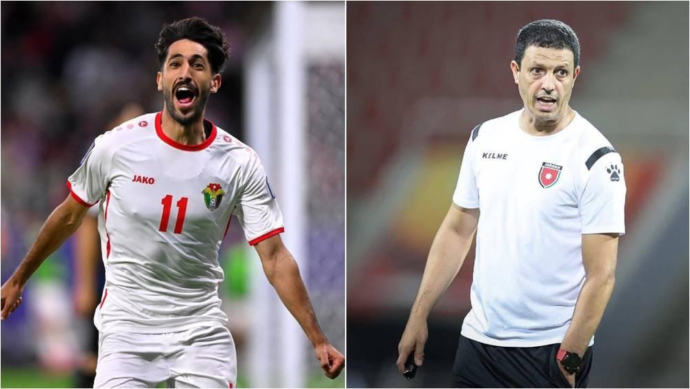 يزن النعيمات (لاعب الأردن): " السلامي أب لجميع اللاعبين.. إنه يتعامل معنا بجدية في التداريب لكن بعد ذلك يخفف الضغوط علينا"