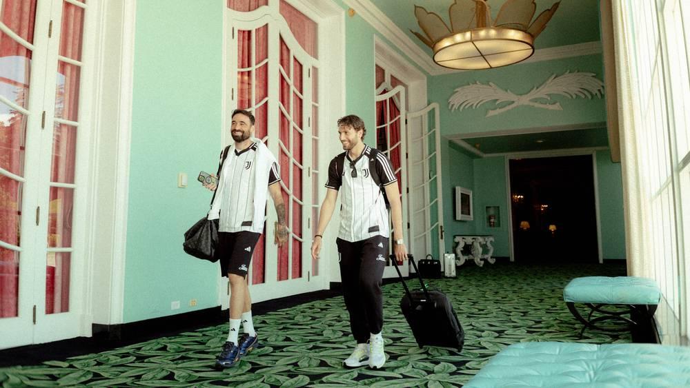 بعثة يوفنتوس تصل إلى فيلادلفيا تمهيدا لمواجهة الوداد الرياضي