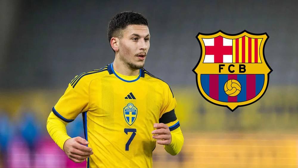 برشلونة في طريقه لضم الموهبة السويدية "روني باردجي"
