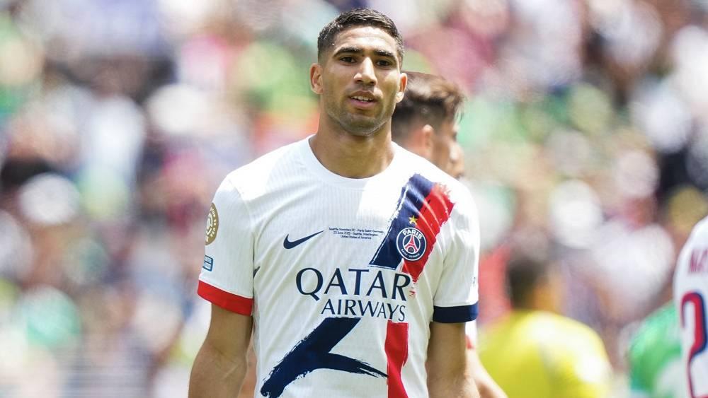 حكيمي يتوج بجائزة أفضل لاعب في مباراة باريس سان جيرمان وسياتل ساوندرز بمونديال الأندية