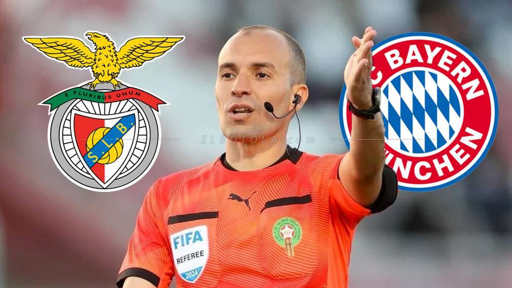 "الفيفا" يعين حمزة الفارق حكما مساعدا ثانيا لتقنية الفيديو في مباراة بنفيكا وبايرن ميونيخ