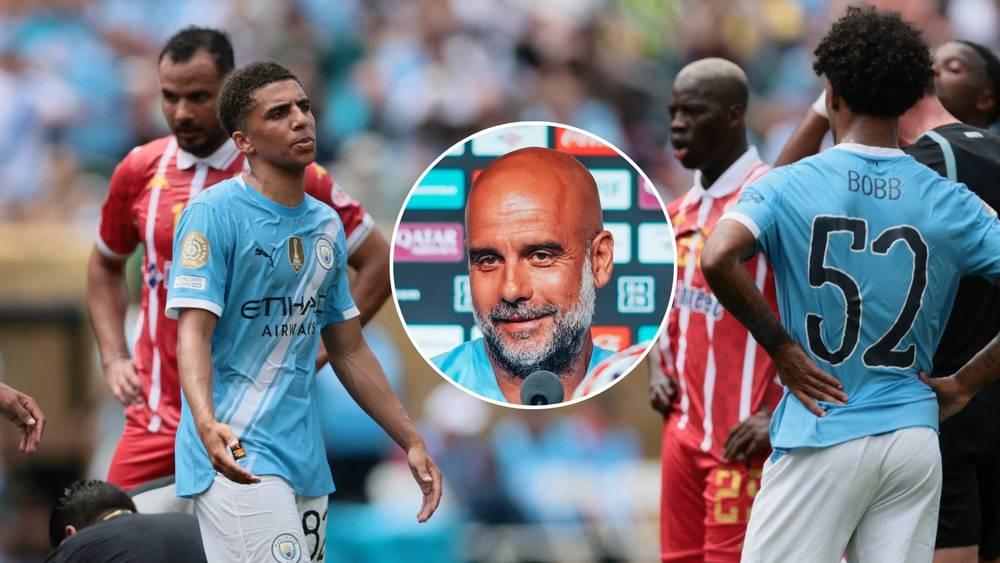 غوارديولا عن إيقاف ريكو 3 مباريات بعد طرده ضد الوداد: "الآن سيكون لديه الوقت للذهاب إلى الشاطئ"