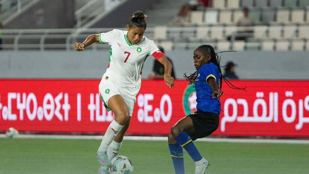 المنتخب المغربي للسيدات يكتسح تنزانيا برباعية في مباراة ودية استعدادًا لـ"كان 2025"