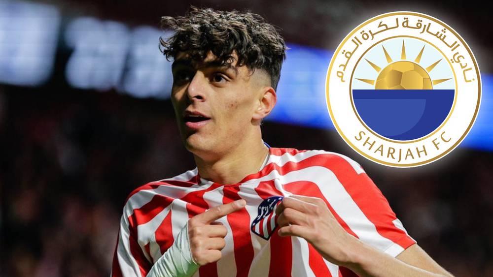 نادي الشارقة الإماراتي يستهدف التعاقد مع المغربي عبد الله الريحاني لاعب أتلتيكو مدريد