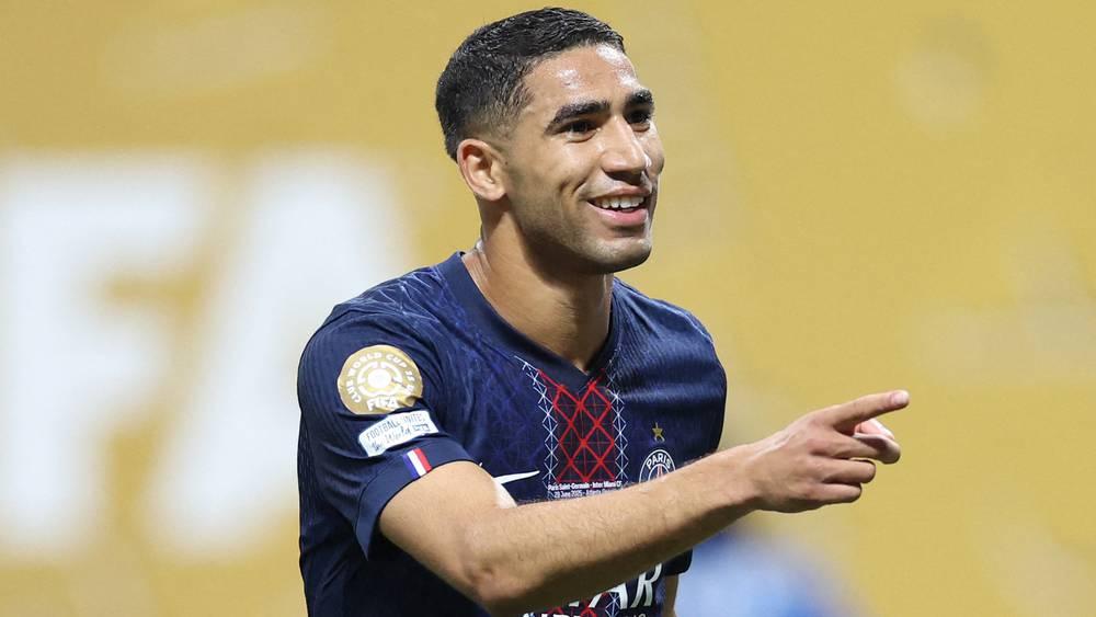 مسك ختام الشوط.. حكيمي يواصل التألق ويحرز الهدف الرابع لسان جيرمان في مرمى إنتر ميامي (4-0)