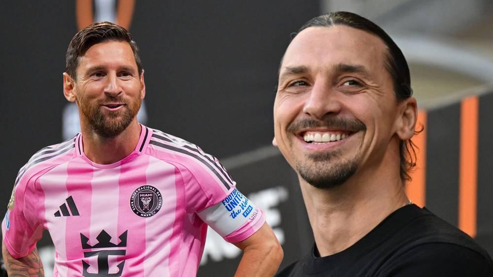 إبراهيموفيتش: "ميسي يلعب مع تماثيل.. إنه محاط بلاعبين يركضون وكأنهم يحملون أكياس إسمنت!"