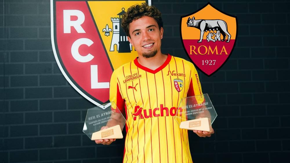 روما يتوصل إلى اتفاق نهائي مع لانس للتعاقد مع العيناوي مقابل 25 مليون يورو