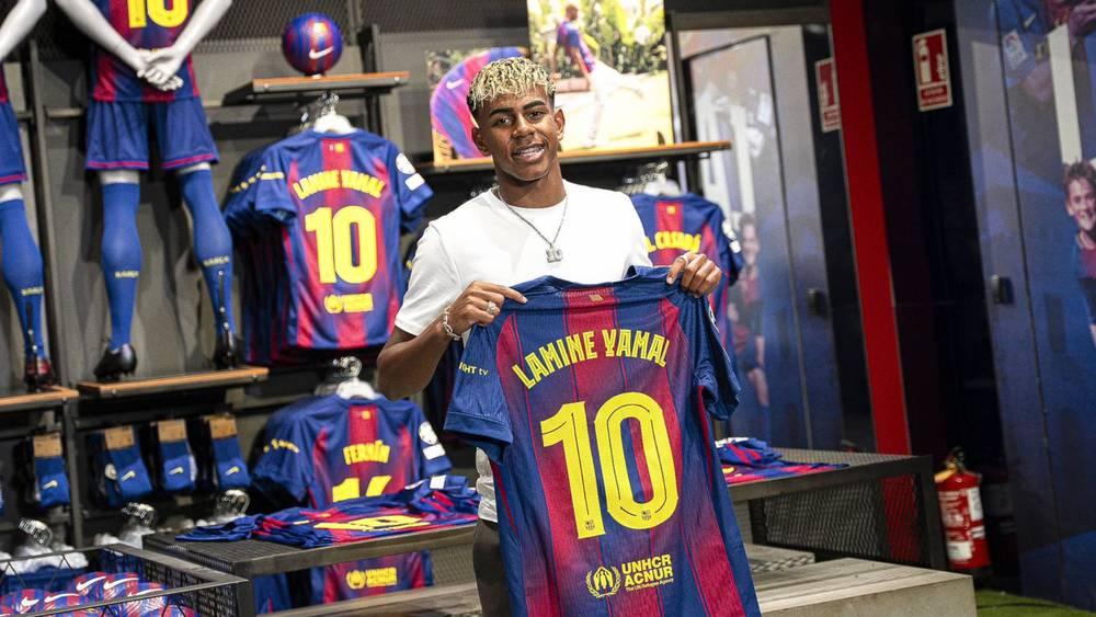 بيع حوالي 70 ألف قميص ليامال في غضون يومين وتوقعات بأن تبلغ الإيرادات 10 ملايين يورو