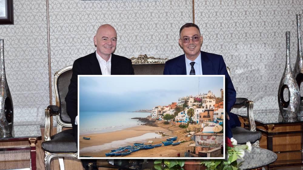 إنفانتينو رئيس "الفيفا" يحلّ بتغازوت لقضاء عطلة قصيرة رفقة عائلته