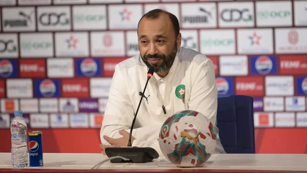 السكتيوي: "وجدنا صعوبات في اختيار قائمة المنتخب بسبب الظرفية التي يأتي فيها 'الشان' وهدفنا هو تشريف المغرب"