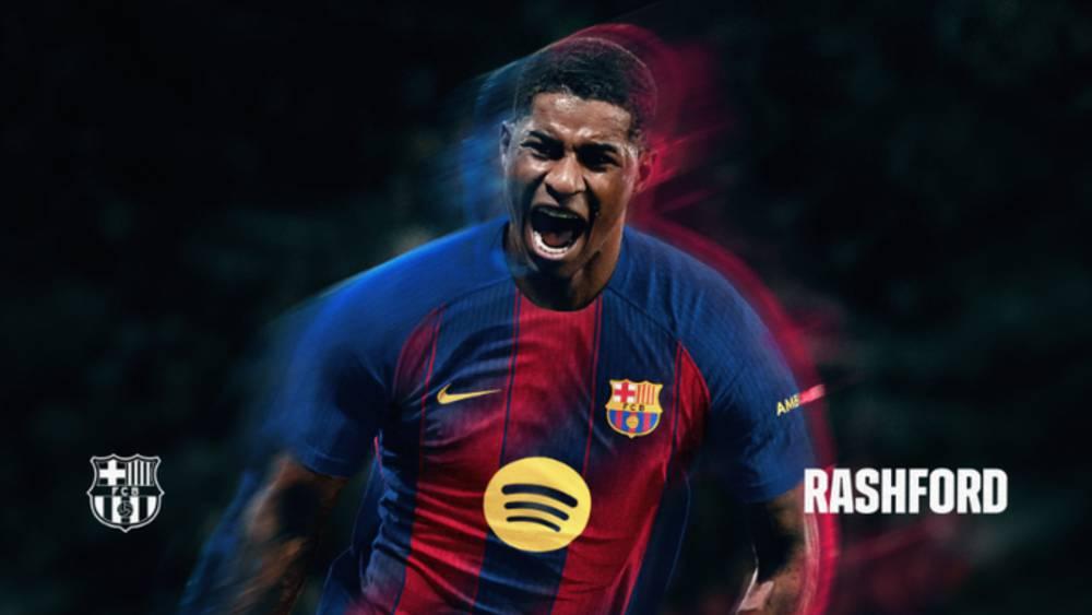 رسميا/ برشلونة يعلن تعاقده مع راشفورد كمعار لموسم واحد