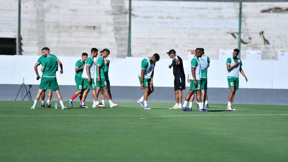 السكتيوي يبرمج يومه الخميس حصة تدريبية مفتوحة أمام وسائل الإعلام قبل المشاركة في "الشان"