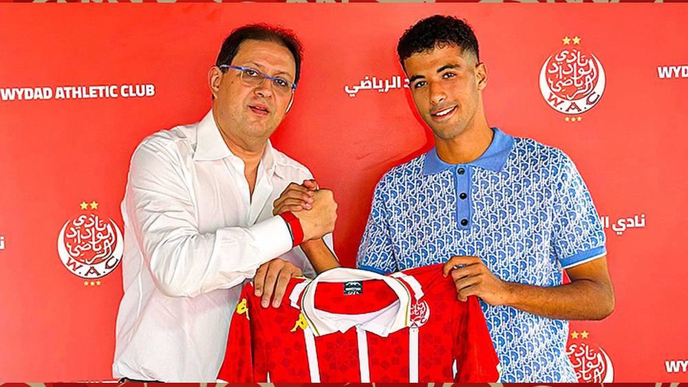 رسميا/ الوداد يعلن توقيع عقد احترافي مع لاعب فئة الأمل شمس الدين العلالي لخمسة مواسم