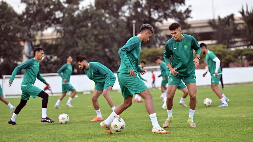 المنتخب المغربي المحلي يواصل تحضيراته لمواجهة أنغولا في أولى مبارياته في "الشان"