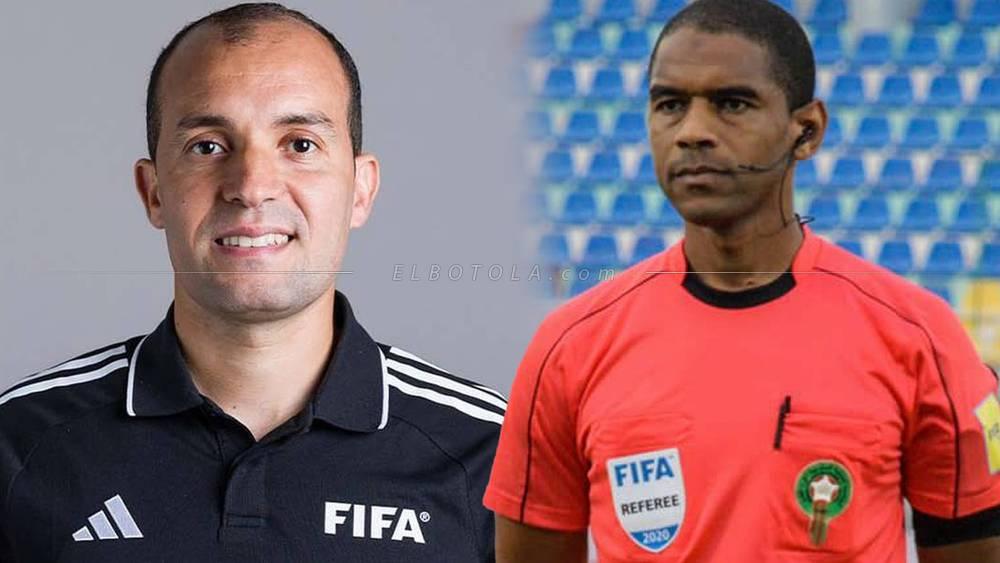 "الشان"/ سمير الكزاز يقود غرفة الفار في مباراة النيجر وغينيا بمساعدة حمزة الفارق