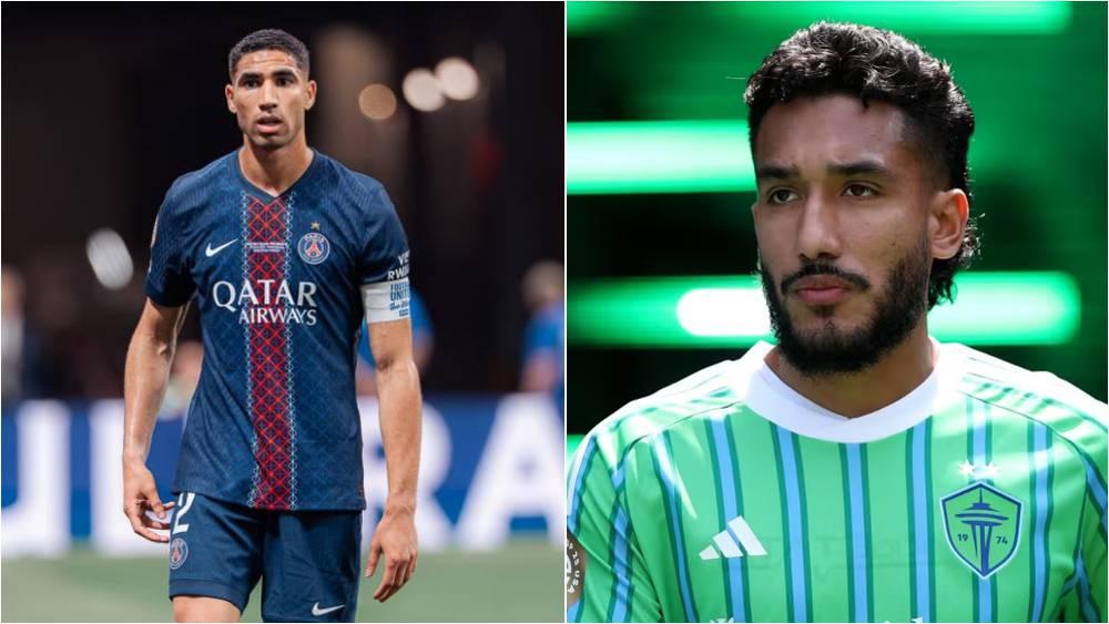 فيريرا (لاعب سياتل) منبهرا بحكيمي: "تراه يلعب كظهير أيمن وفي نهاية الهجمة تجده في منطقة الجزاء يسجل هدفًا"