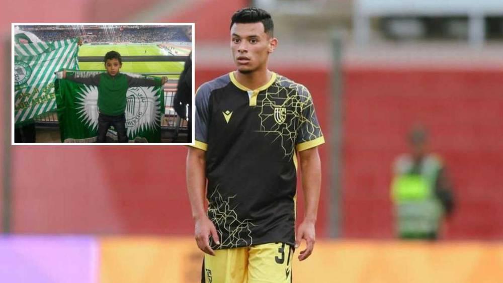 تحقق حلم معاد الضحاك بحمل قميص الرجاء الرياضي