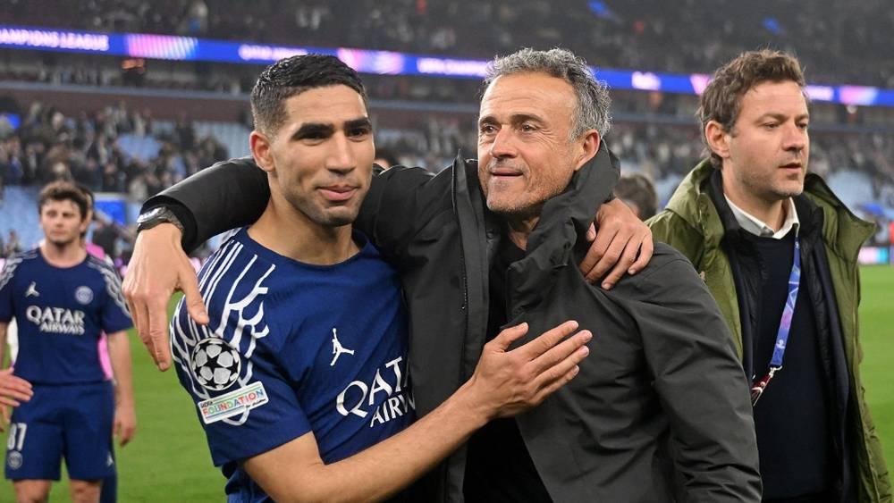 إنريكي عن خرجة حكيمي الإعلامية: "الحقيقة أن جميع لاعبينا يعلمون أن خدمة النادي والتتويج بالألقاب هي غايتنا الأساسية"