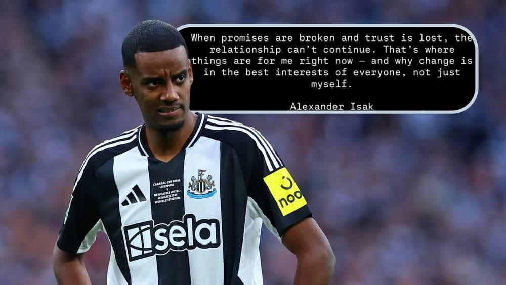 إيزاك يخرج عن صمته: "عندما تُفقَد الثقة لا يمكن للعلاقة أن تستمر!"