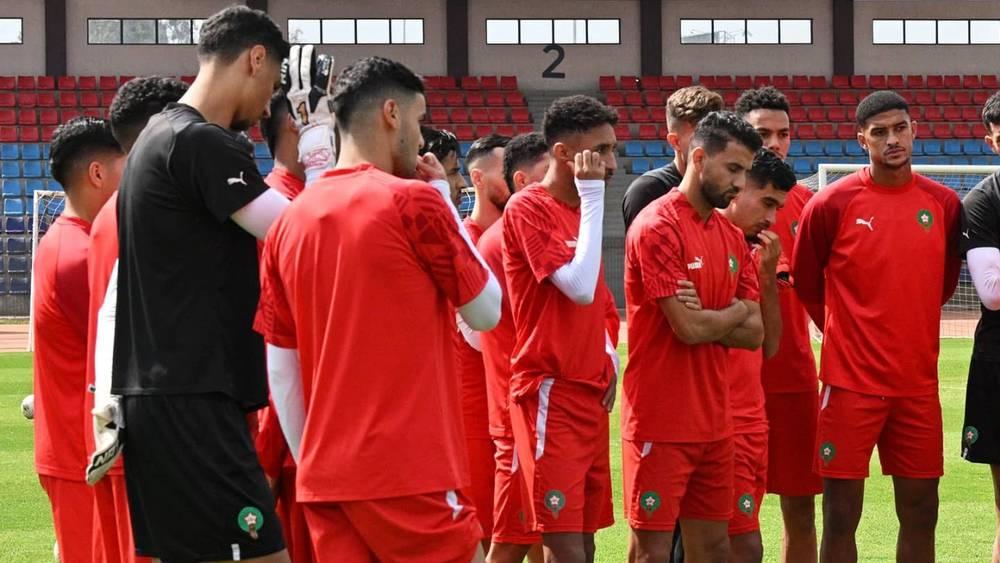 المنتخب المغربي يشرع في تحضيراته لمواجهة تنزانيا في ربع نهائي "الشان"