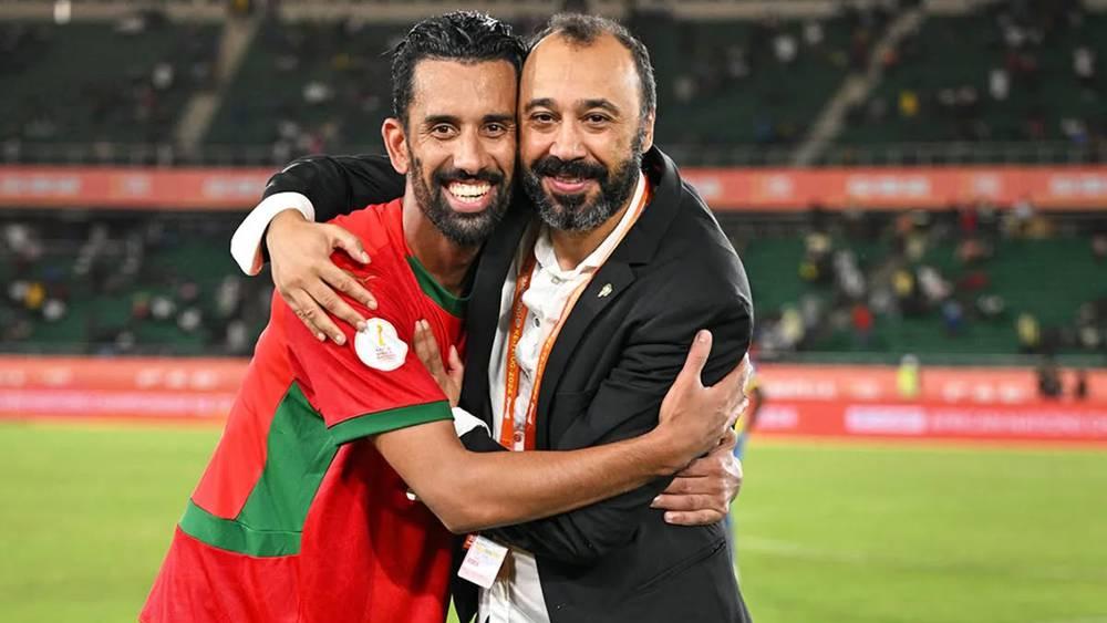 المغربي الوحيد الحاضر.. حريمات يسجل تواجده في التشكيلة المثالية لربع نهائي "الشان"