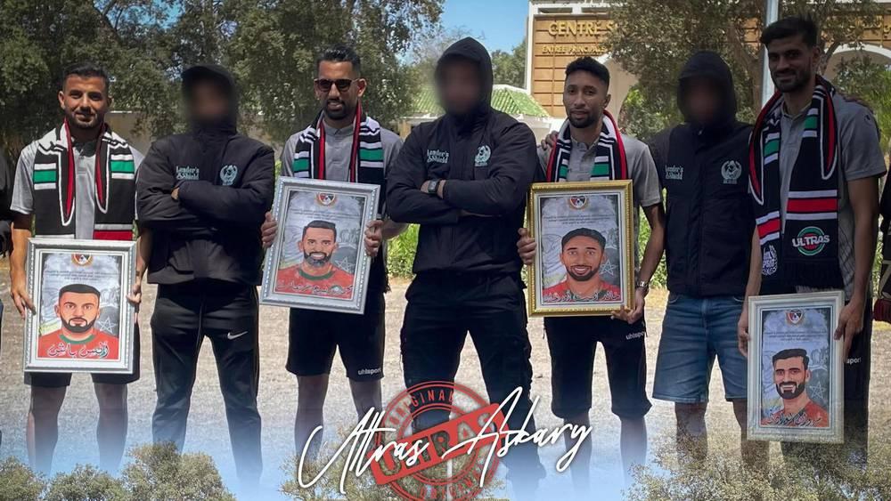 من بينهم حريمات وآيت أورخان.. "ألترا عسكري" تحتفي بلاعبي الجيش الملكي المتوجين بـ"الشان