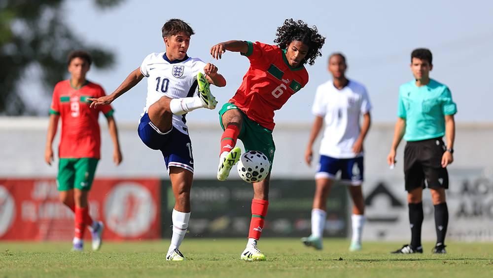 المنتخب المغربي لأقل من 17 سنة ينهزم أمام نظيره الإنجليزي (1-4) ضمن الدوري الودي المقام بإسبانيا