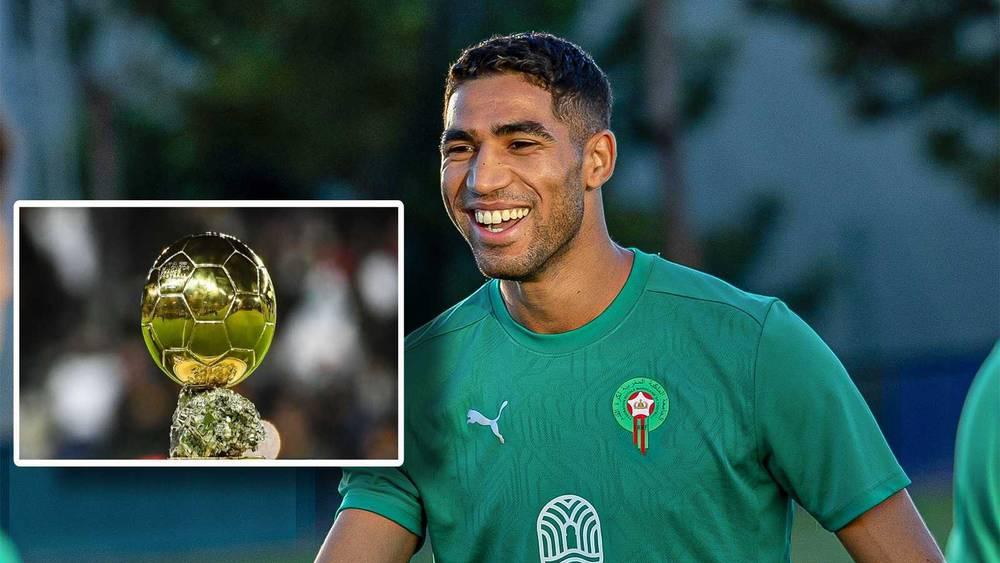 شبكة "RMC": "حكيمي لم يقم بجولة إعلامية لإقناع الصحفيين المصوّتين على جائزة الكرة الذهبية لكنه يُعد من أبرز المرشحين للفوز بها"