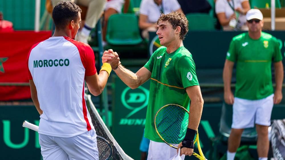 كأس ديفيس/ المنتخب المغربي يقترب من الفوز على جنوب أفريقيا بعد تقدمه (2-0)