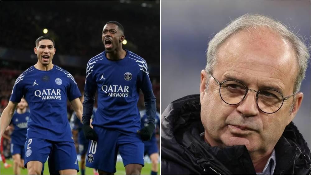 المدير الرياضي لسان جيرمان: "ديمبيلي يستحق الكرة الذهبية.. حكيمي قدم موسما رائعا أيضا لكن عثمان فاز بكل شيء"