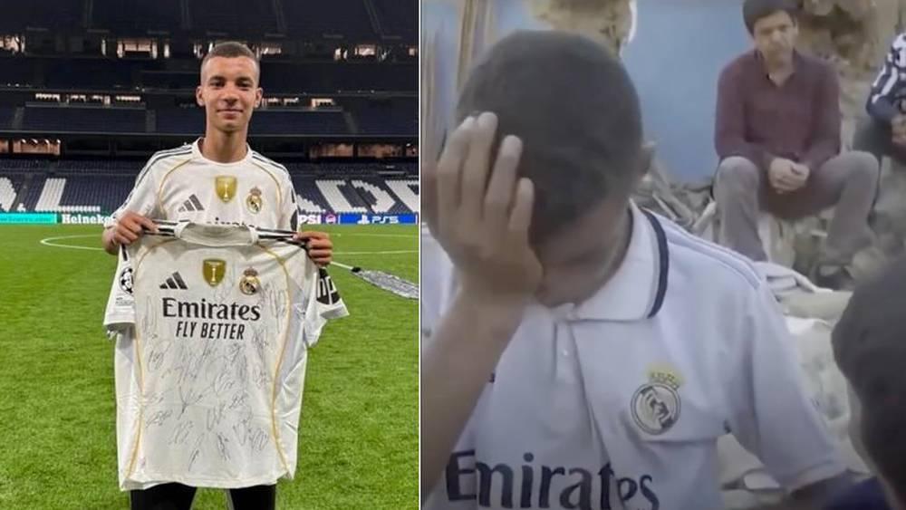 ريال مدريد يفي بِوعْده ويستقبل الشاب المغربي عبد الرحيم أوحيدا بعد فقدانه لعائلته في زلزال الحوز
