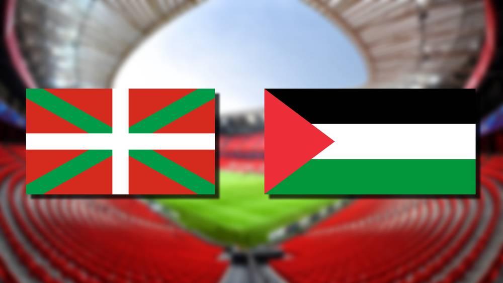 منتخب إقليم الباسك يُخطط لتنظيم مباراة ودية أمام فلسطين بملعب "سان ماميس" تضامنا مع سكان غزة