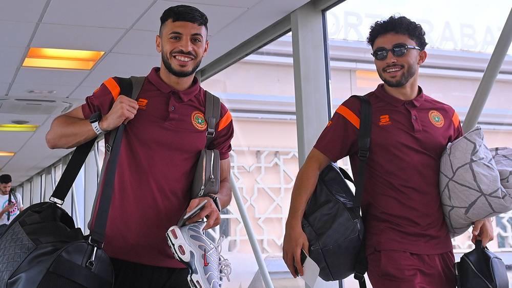 بعثة نهضة بركان تشد الرحال إلى الطوغو تأهبا لمواجهة الجمعية الرياضية للسائقين في عصبة الأبطال