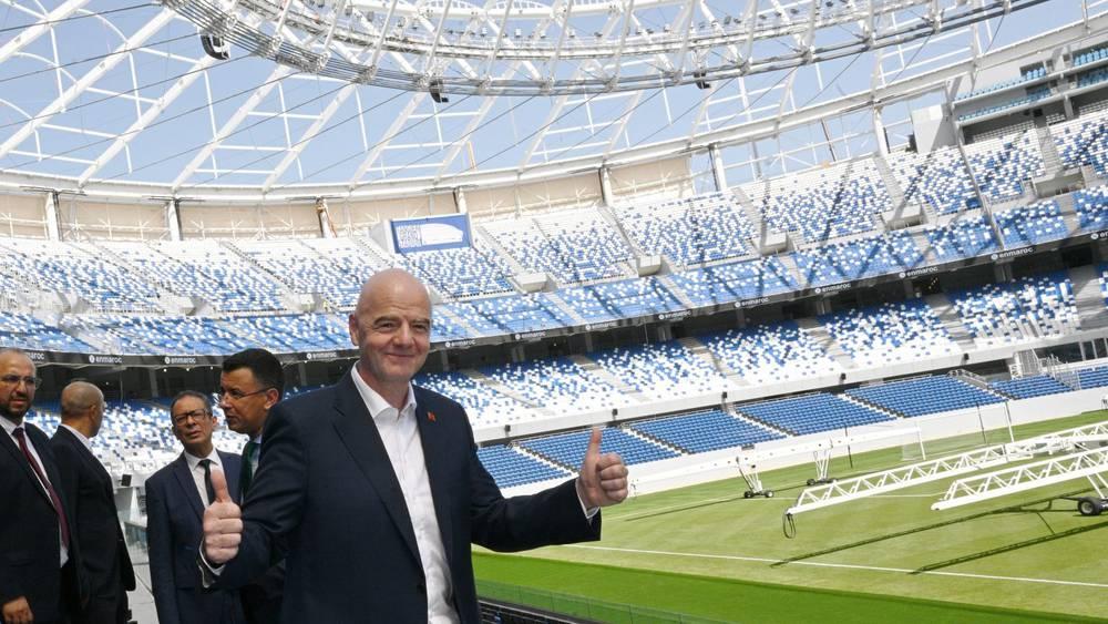 إنفانتينو: "ملعب طنجة جوهرة حقيقية… أتطلع بشغف للعودة قريبًا لمتابعة المباريات"