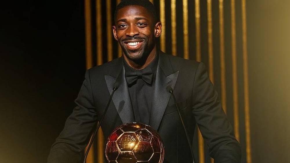 الفرنسي عثمان ديمبيلي يتوج بجائزة الكرة الذهبية لعام 2025