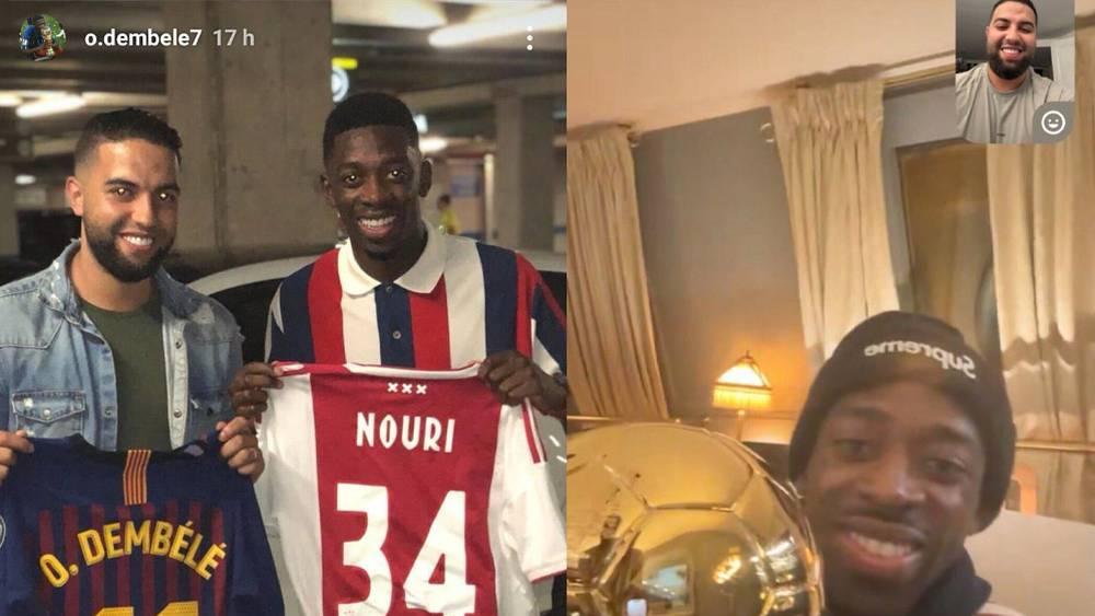 أخ عبد الحق نوري لـديمبيلي بعد فوزه بالكرة الذهبية: "تستحقها يا أخي ونحن نُقدر كلّ ما فعلته من أجلنا"