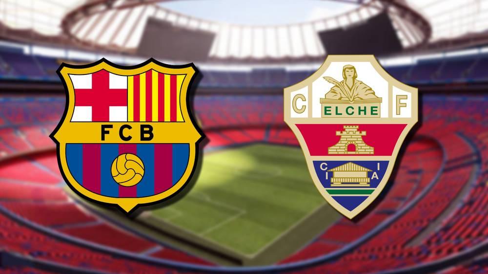 إلتشي يعلن مواجهة برشلونة بملعب "سبوتيفاي كامب نو" ضمن الجولة الـ11 من "الليغا"