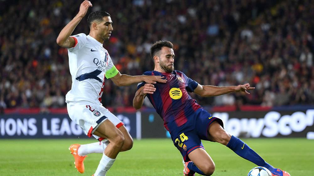 بتمريرة حاسمة من حكيمي.. سان جيرمان يقلب الطاولة على برشلونة ويخرج منتصرا من موقعة "مونتجويك" (1-2)