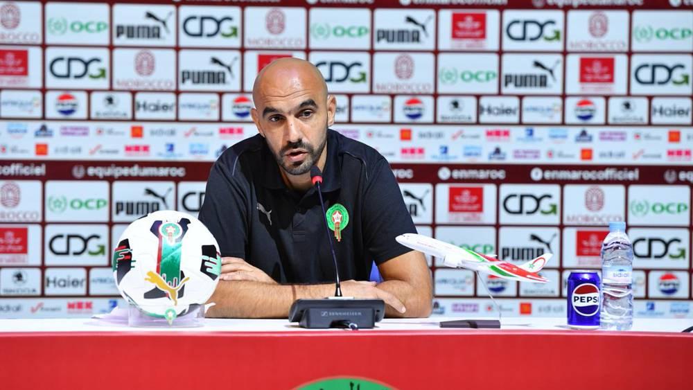 الركراكي: "أوزبكستان اعتذرت عن مواجهتنا لذلك قررنا مواجهة البحرين داخل المغرب"