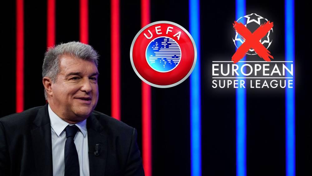 برشلونة يدرس الانسحاب من مشروع "السوبر ليغ" والعودة إلى حضن "اليويفا"