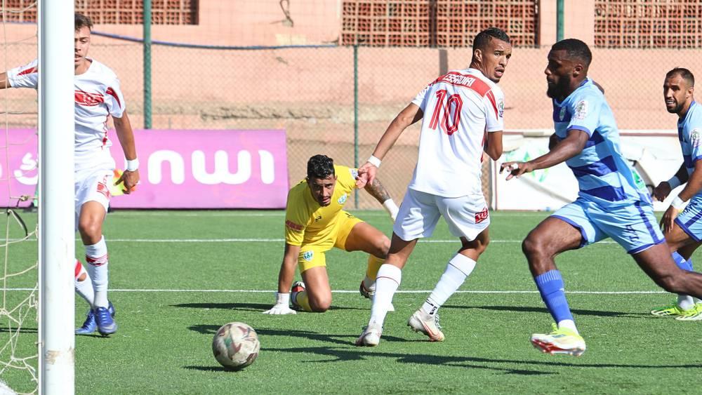 القسم الثاني/ إجراء 4 مباريات أبرزها انتصار شباب بن جرير على النادي القنيطري (1-0)