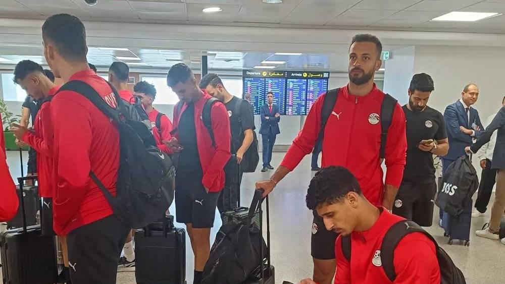 بعثة منتخب مصر المشارك في كأس العرب تحط رحالها في المملكة تأهبا لمواجهة المغرب والبحرين