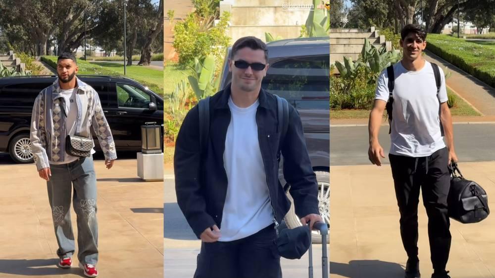 لاعبو المنتخب المغربي يتوافدون على مركب محمد السادس استعدادًا لمباراتي البحرين والكونغو