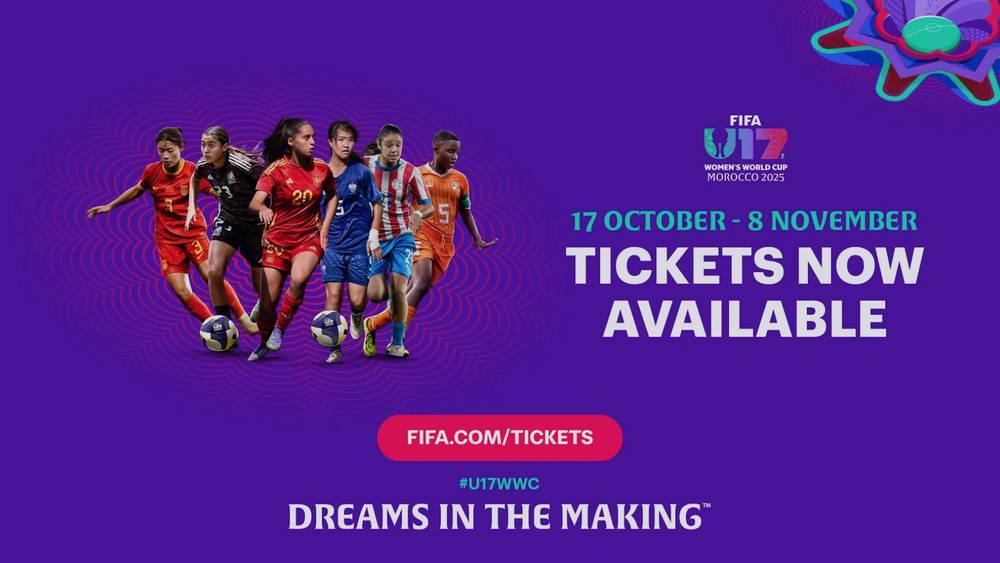 تبدأ من 20 درهما.. "الفيفا" يعلن طرح تذاكر كأس العالم للسيدات لأقل من 17 سنة